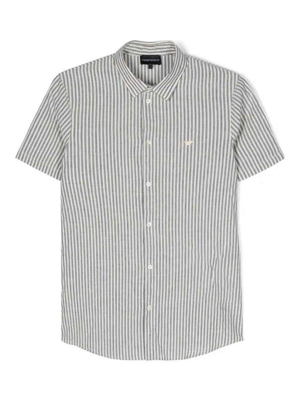 EMPORIO ARMANI: シャツ - シャツ - 白