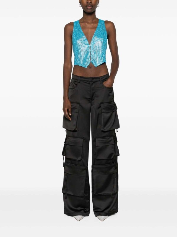 The Best Shops GIUSEPPE DI MORABITO: カジュアルトラウザー - ショートパンツ - 黒