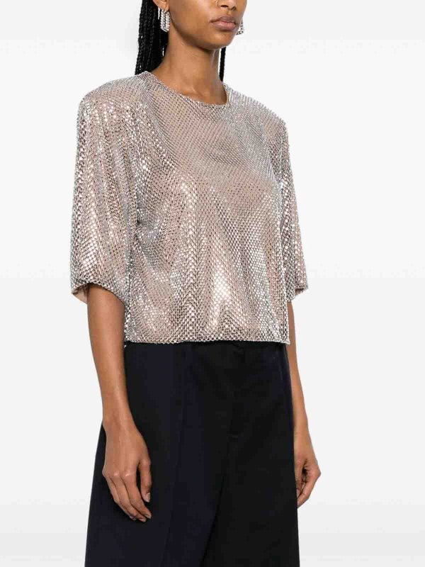 The Best Shops GIUSEPPE DI MORABITO: トップス＆タンクトップ - トップ/タンクトップ - ベージュ