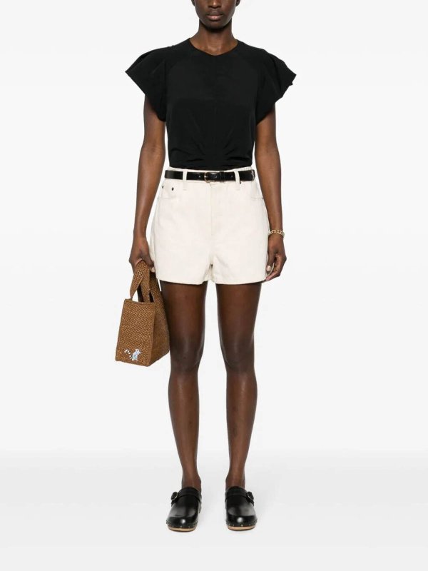 ISABEL MARANT: Tops y camisetas sin mangas online - Top - Negro