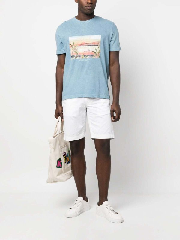 Short - Blanc shop online: JACOB COHEN