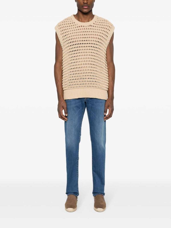 JACOB COHEN: jeans dritti, a sigaretta online - Pantalone