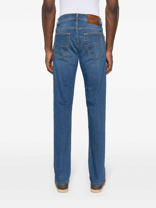 The Best Shops JACOB COHEN: jeans dritti, a sigaretta - Pantalone