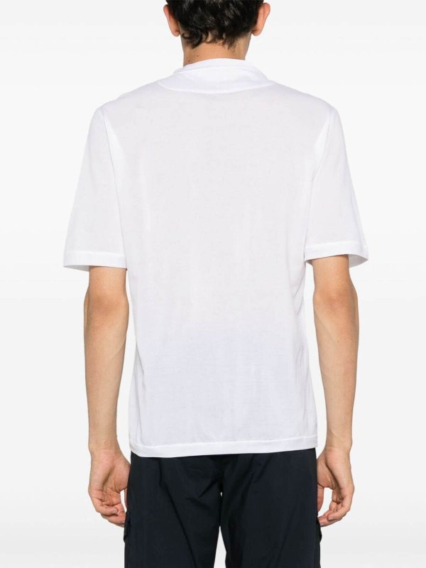 Tシャツ - 白 shop online: KITON