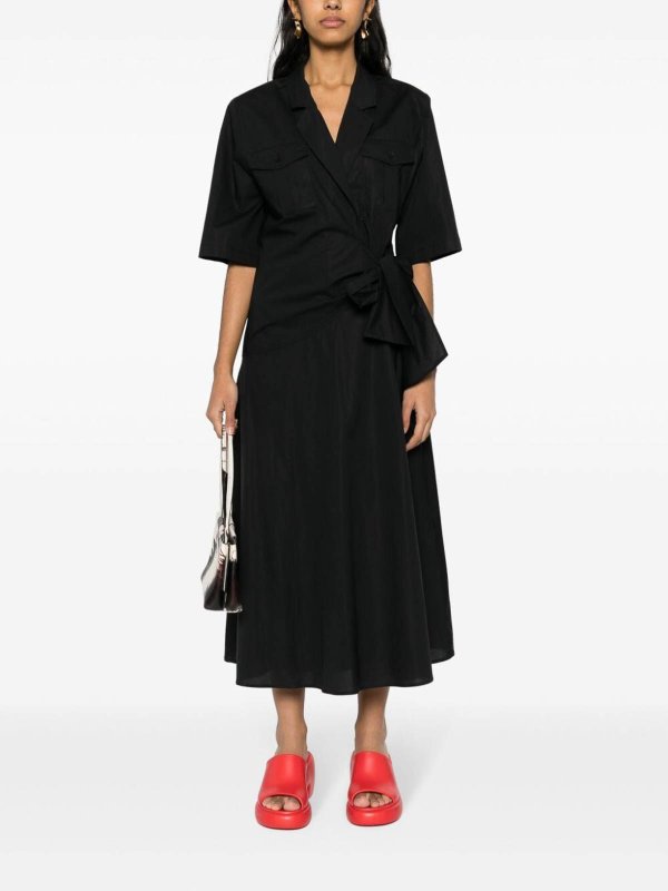 M.S.G.M. Dress - Black - Women | 3641MDA13X24710199 | thebs.com