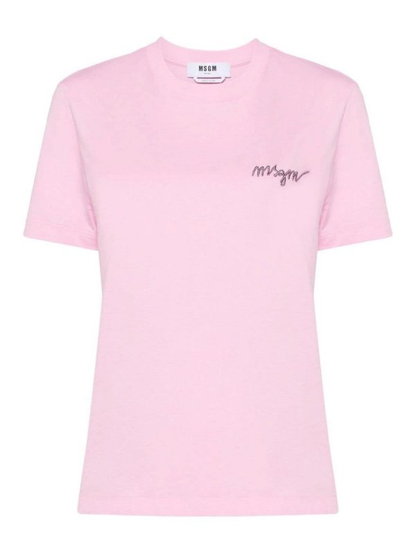 m.s.g.m.: T-shirts - T-Shirt - Nude