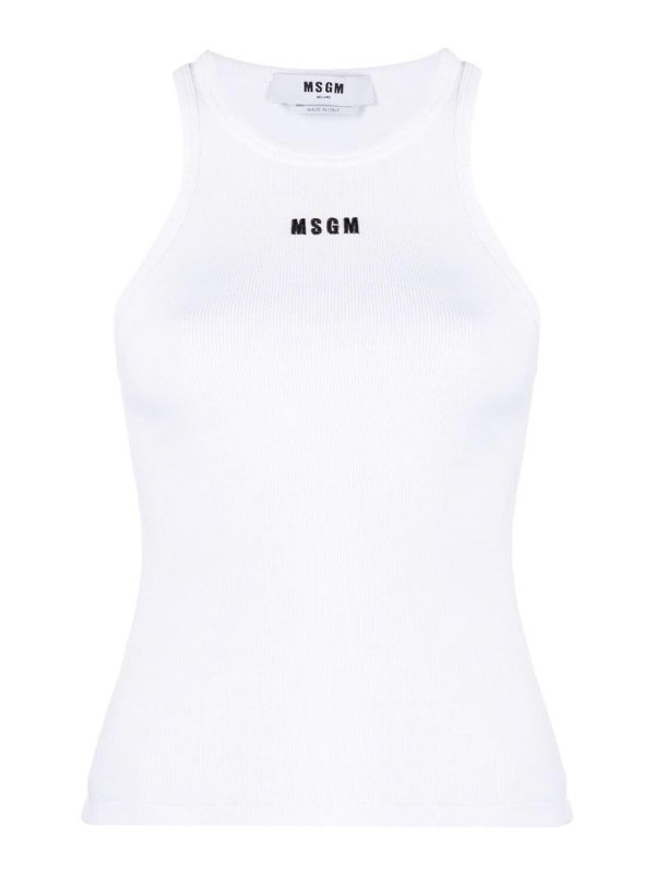 m.s.g.m.: トップス＆タンクトップ - トップ/タンクトップ - 白