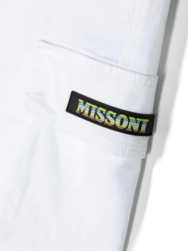 Missoni Kids: pantaloni shorts online - Pantaloncini