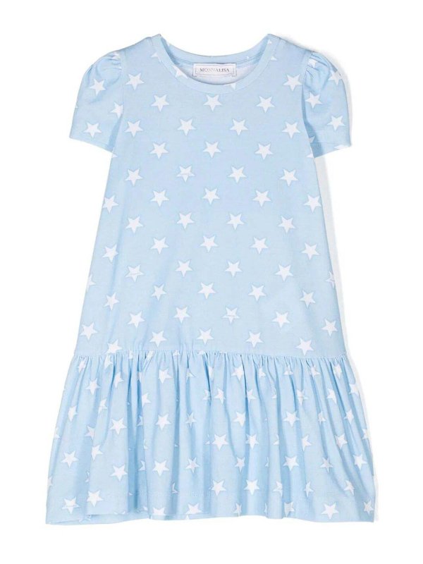 MONNALISA: Robes courtes - Robe Courte - Bleu Clair