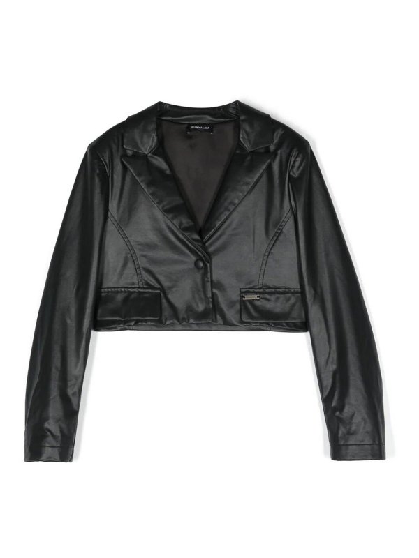 MONNALISA: カジュアルジャケット - カジュアルジャケット - 黒