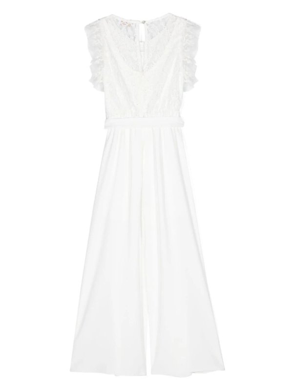 The Best Shops MONNALISA: Combinaison-pantalons - Combinaison - Blanc