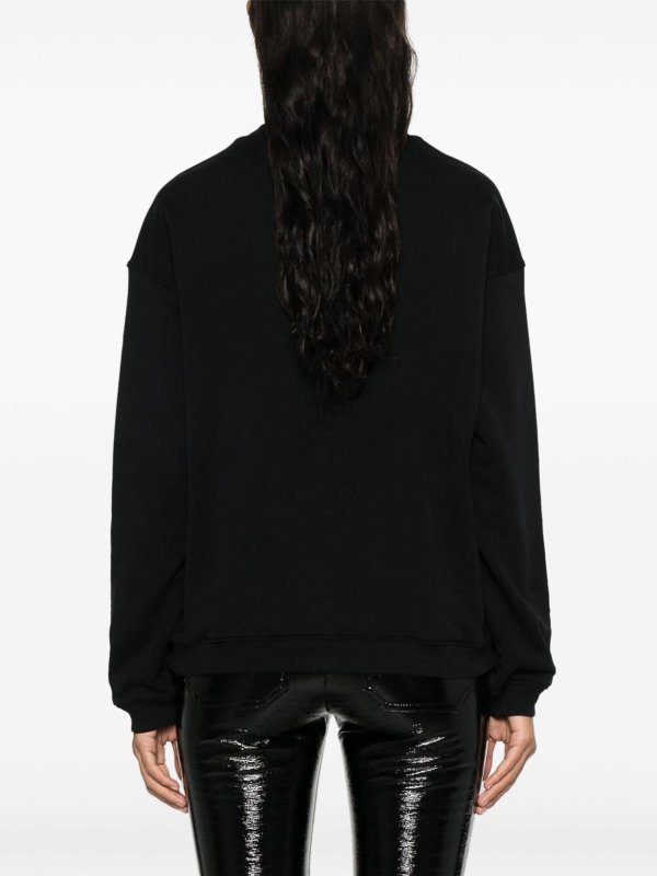 The Best Shops MOSCHINO: スウェット＆セーター - スウェットシャツ/セーター - 黒