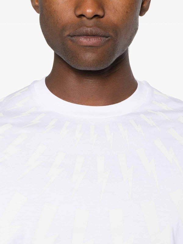 NEIL BARRETT｜ (Slim Dropped Shoulder Fairisle (MY70167A NEIL BARRETT｜ (Slim Dropped Shoulder Fairisle (MY70167A