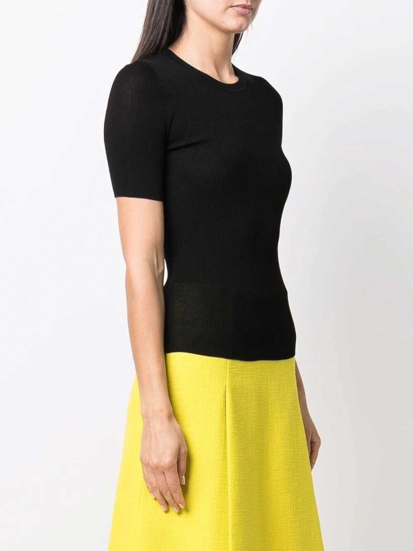 The Best Shops P.A.R.O.S.H.: ボートネック - ボートネック - 黒