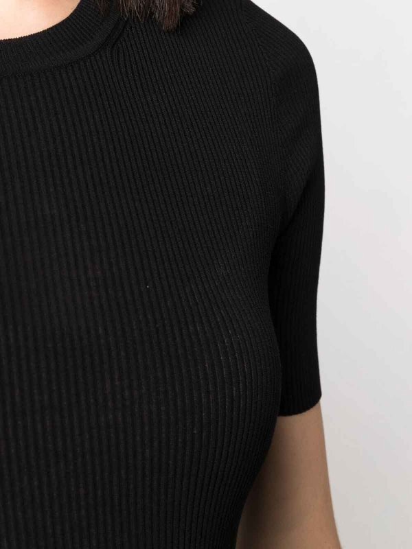 ボートネック - 黒 shop online: P.A.R.O.S.H.