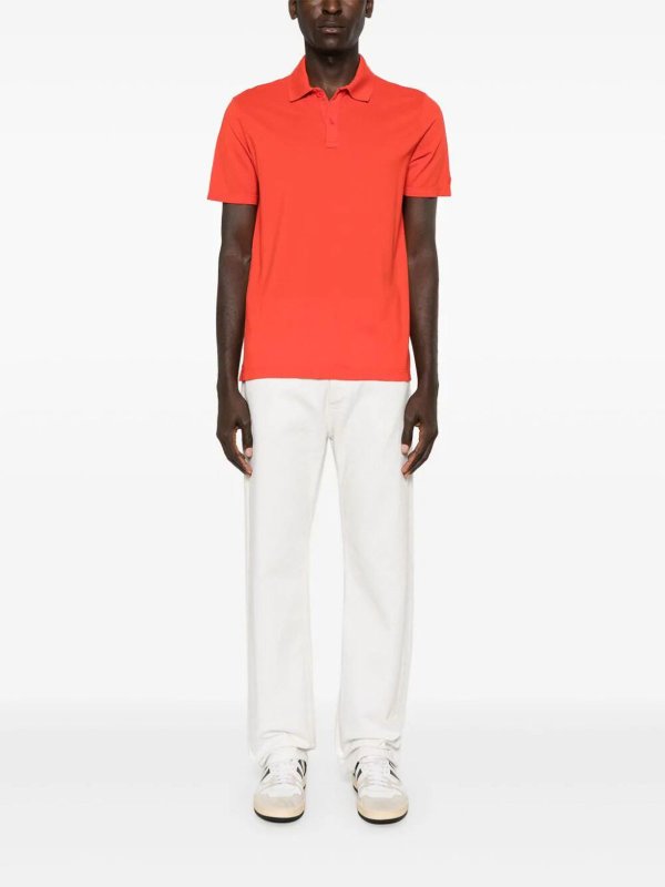 ポロシャツ - 赤 shop online: PAUL & SHARK