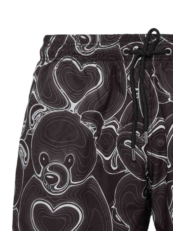 The Best Shops PHILIPP PLEIN: Shorts de bain - Short De Bain - Noir