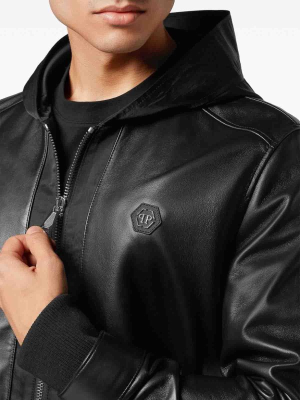 The Best Shops PHILIPP PLEIN: bombers - Hooded Bomber