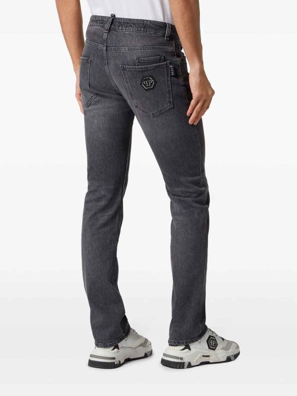 PHILIPP PLEIN: Hosen Shorts online - Shorts - Hellgrau