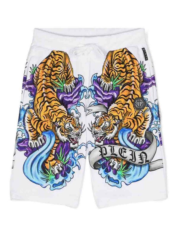 Philipp Plein Junior: Trousers Shorts - Shorts