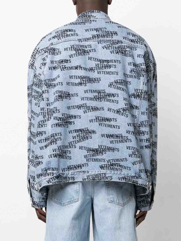 Casualjacke - Blau shop online: VETEMENTS
