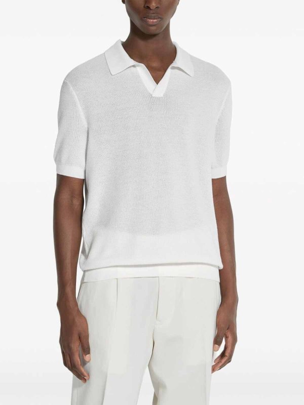 The Best Shops ZEGNA: Polos  - Polo - Bleu