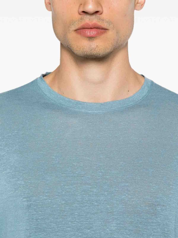 ZANONE buy online T-Shirt - Bleu Clair