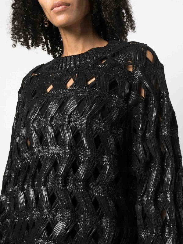 ALBERTA FERRETTI buy online U-Boot-Pullover - Weiß