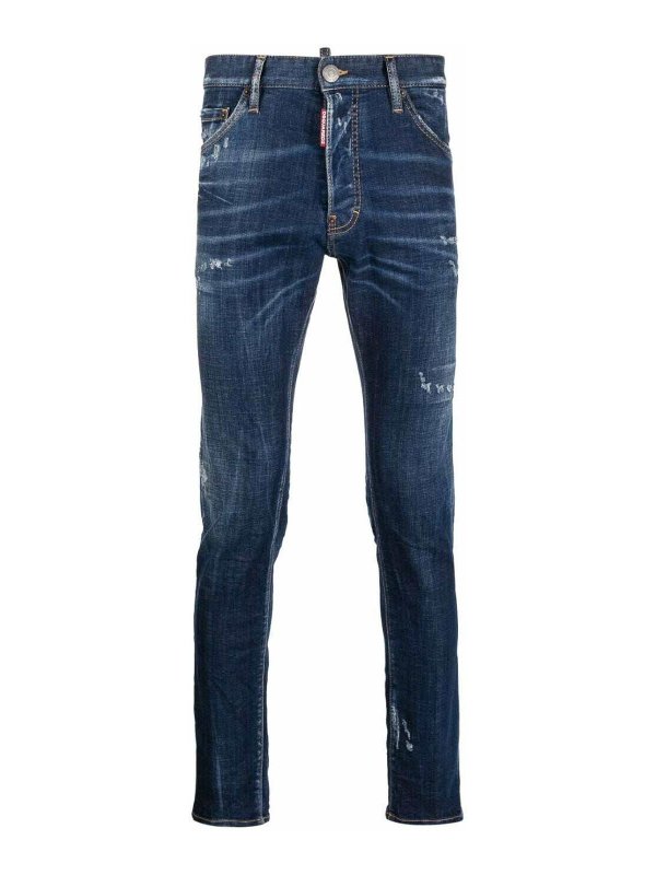 DSQUARED2: トラウザーショーツ - ショートパンツ - ライトウォッシュ