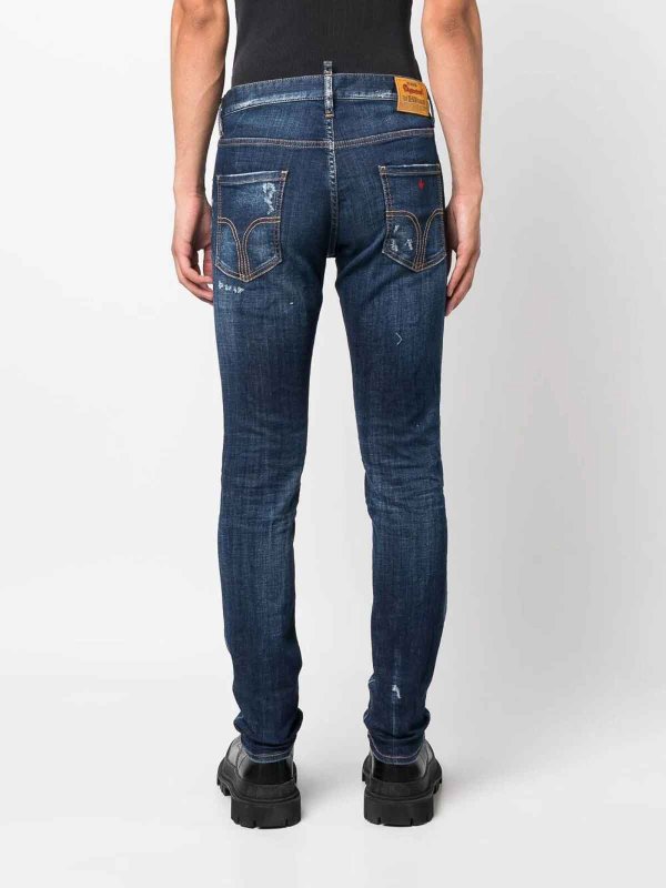 DSQUARED2 buy online ショートパンツ - ライトウォッシュ