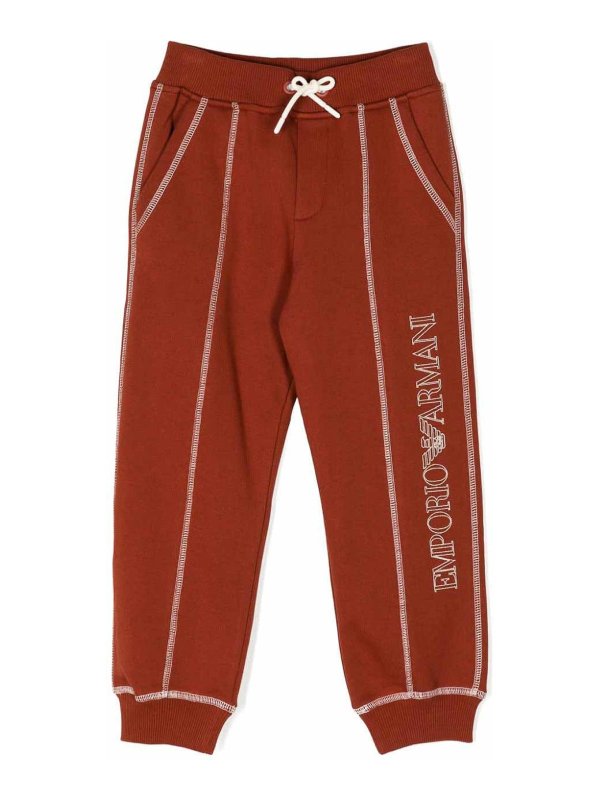 EMPORIO ARMANI: トラウザーショーツ - ショートパンツ - ダークブラウン