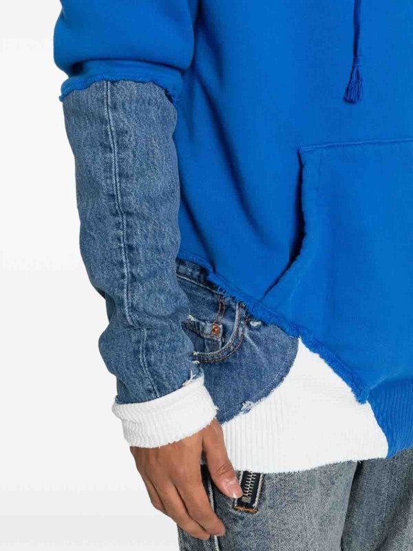 スウェットシャツ/セーター - ブルー shop online: GREG LAUREN