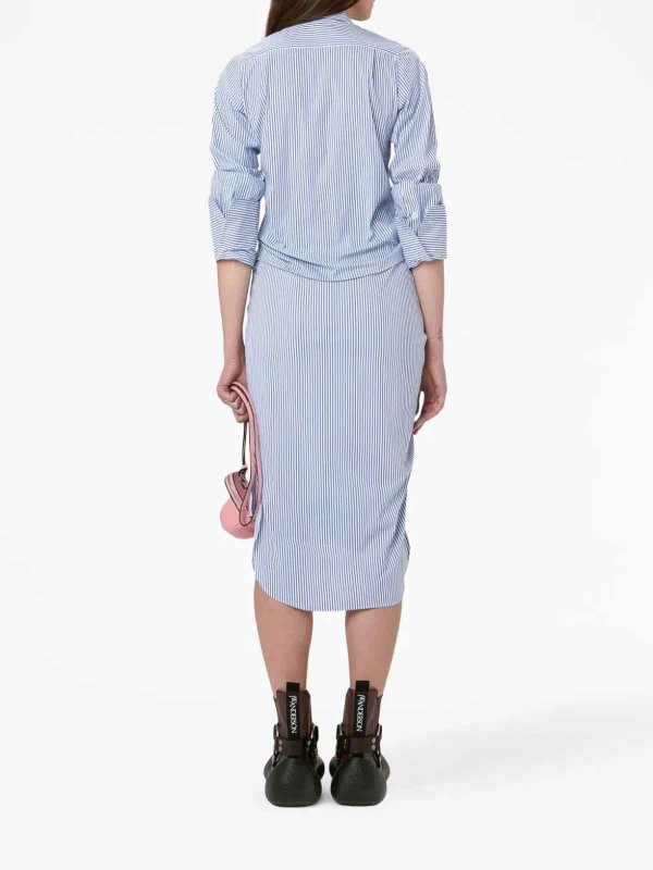 The Best Shops J.W. ANDERSON: Robe longueur genou - Robe Au Genou - Bleu