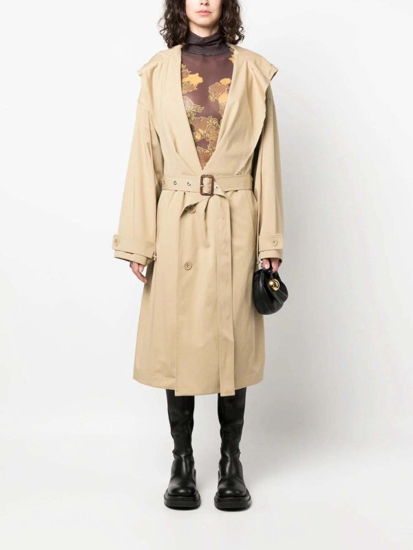 The Best Shops J.W. ANDERSON: trench coats - Hooded Trench