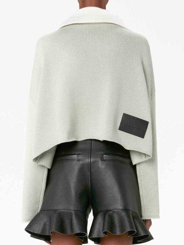 Rundhalspullover - Hellgrün shop online: J.W. ANDERSON