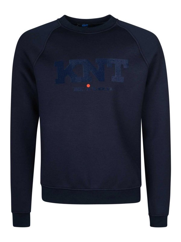 KITON: スウェット＆セーター - スウェットシャツ/セーター - ブルー