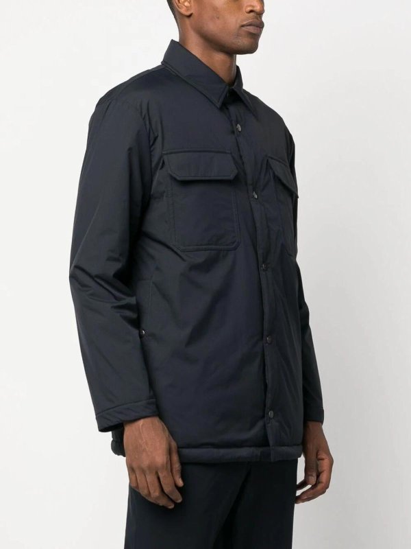 The Best Shops KITON: ニーレングスコート - 膝丈コート - ブルー