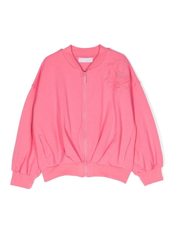 MONNALISA: スウェット＆セーター - スウェットシャツ/セーター - ピンク