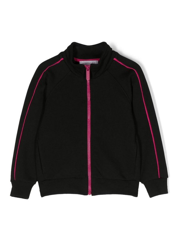 MONNALISA: スウェット＆セーター - スウェットシャツ/セーター - 黒