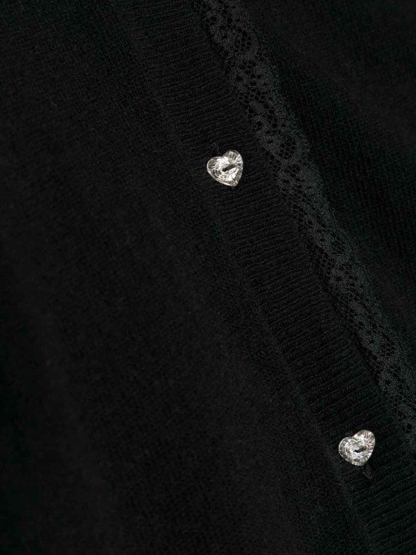 MONNALISA: カーディガン online - カーディガン - 黒