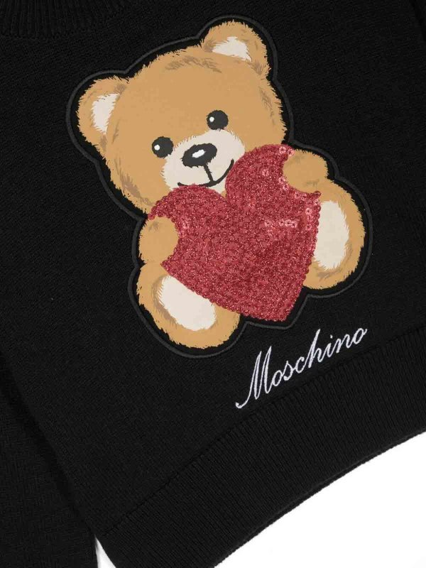 Moschino Kids: クルーネック online - クルーネック - 黒