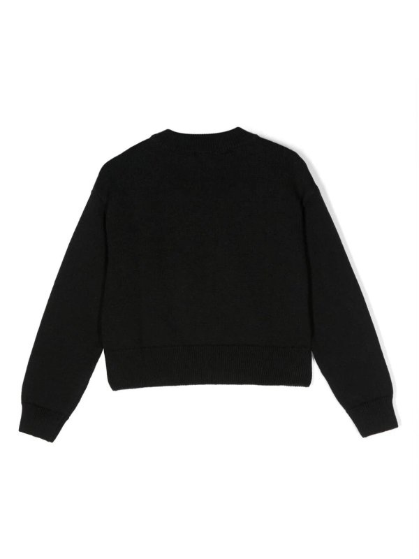 The Best Shops Moschino Kids: クルーネック - クルーネック - 黒