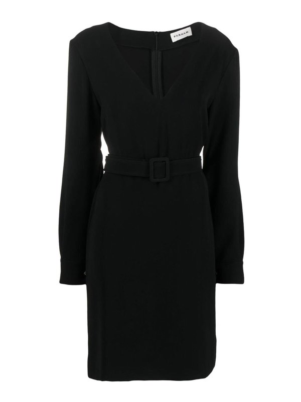 P.A.R.O.S.H.: Vestidos cortos - Vestido Corto - Negro