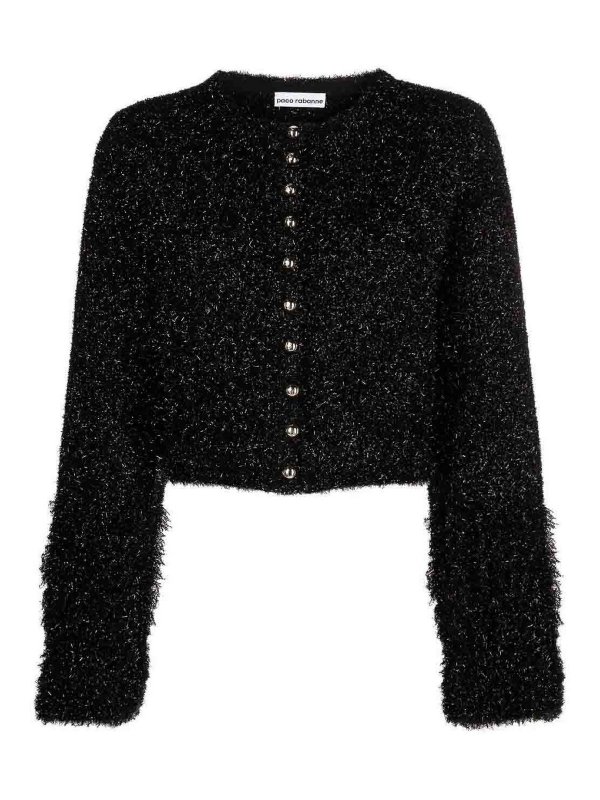 RABANNE: Cárdigans - Cárdigan - Negro