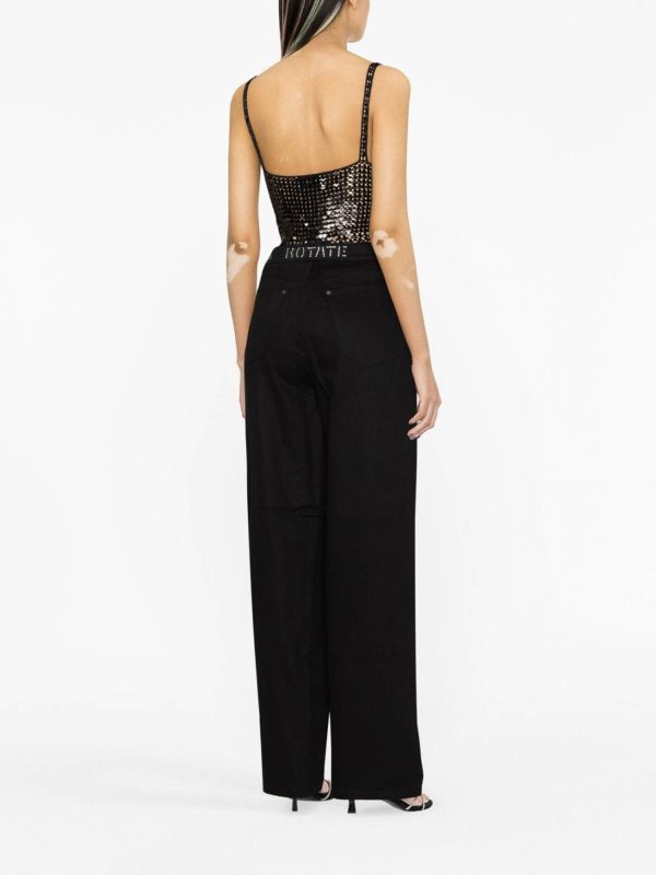 ショートパンツ - 黒 Replica 
online: ROTATE Birger Christensen