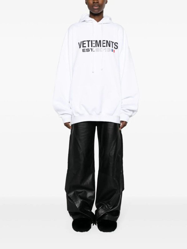The Best Shops VETEMENTS: Sudadera - Blanco