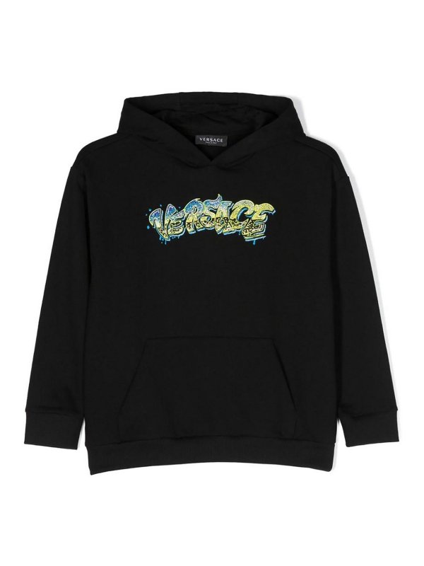 VERSACE YOUNG: Sudaderas y suéteres - Sudadera - Multicolor
