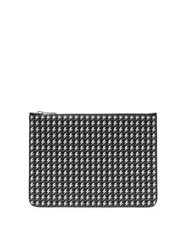 NEIL BARRETT: clutches - Zipped Pouch