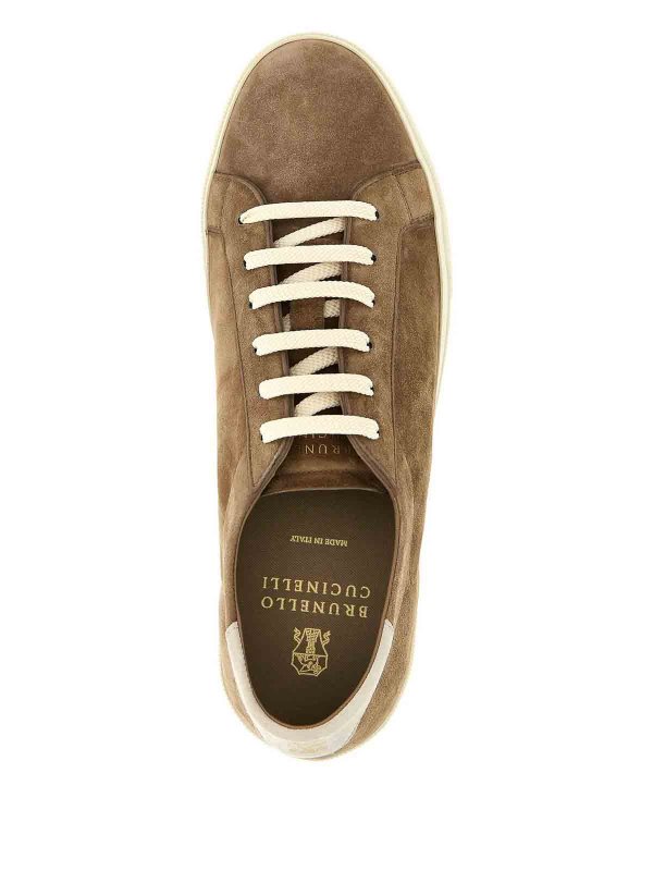 BRUNELLO CUCINELLI: Chaussures de sport online - Baskets - Beige