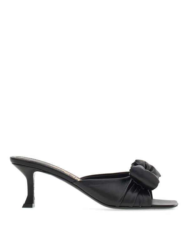 SALVATORE FERRAGAMO: Sandales - Sandales - Noir